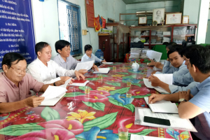 Khảo sát tình hình các cụm công nghiệp trên địa bàn huyện Ba Tri