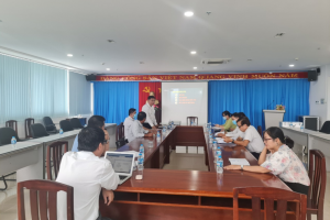Họp thẩm định hồ sơ thành lập cụm công nghiệp Sơn Quy, huyện Chợ Lách
