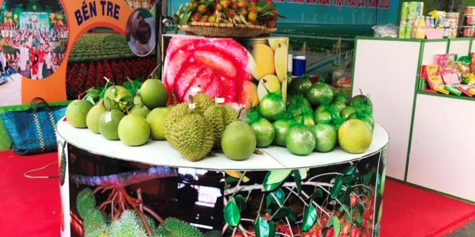 Quảng bá trái cây và sản phẩm tỉnh Bến Tre tại  Ngày hội Trái cây năm 2023 – Tiền Giang
