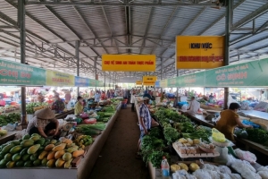 Nhân rộng mô hình chợ đảm bảo vệ sinh an toàn thực phẩm