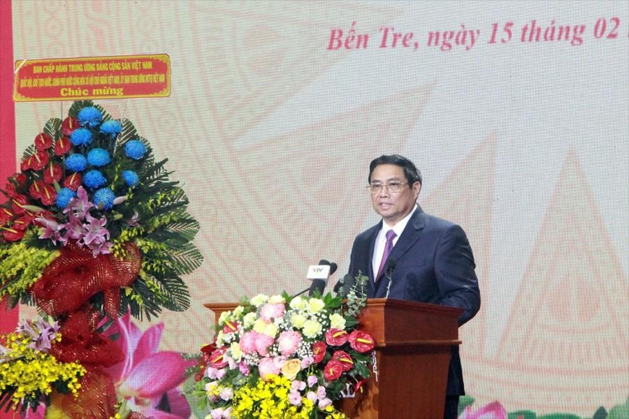 Thủ tướng Chính phủ Phạm Minh Chính: “Tấm gương đạo đức trong sáng, cao đẹp của đồng chí Huỳnh Tấn Phát mãi mãi là niềm tự hào của đất nước chúng ta”