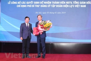 Tập đoàn điện lực Việt Nam chính thức có Tổng Giám đốc mới