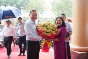Tổng Bí thư Tô Lâm làm việc tại Bến Tre
