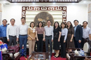 Lãnh đạo tỉnh Bến Tre làm việc với Đoàn công tác Bộ Ngoại giao về thúc đẩy hợp tác và hỗ trợ doanh nghiệp xuất khẩu