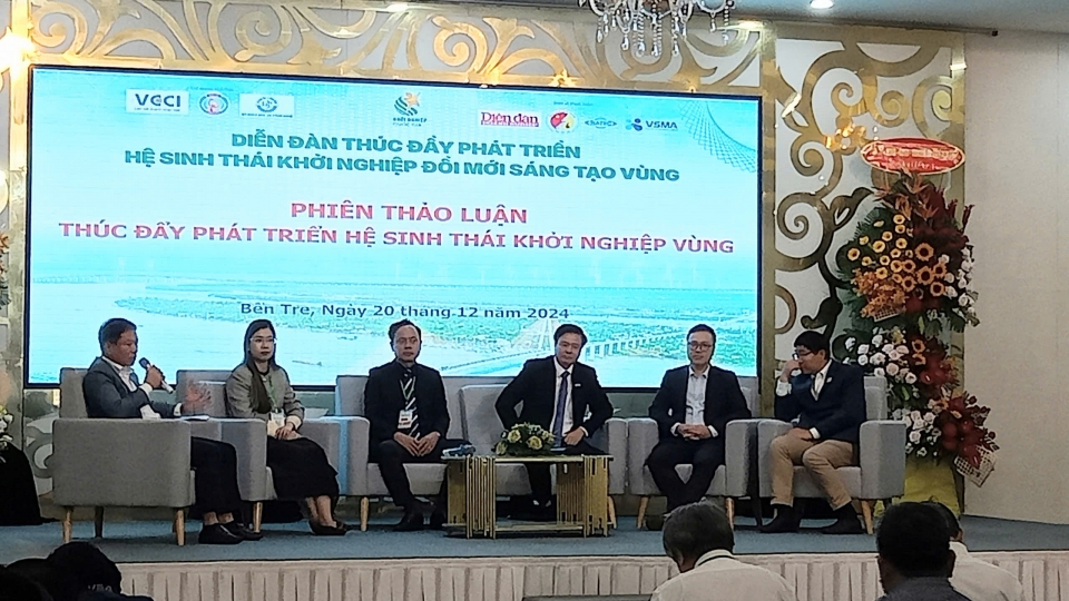 Bến Tre tổ chức “Diễn đàn thúc đẩy phát triển hệ sinh thái khởi nghiệp đổi mới sáng tạo vùng năm 2024”