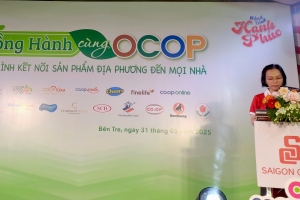 Sự kiện kết nối văn hóa và triển lãm OCOP tại Bến Tre
