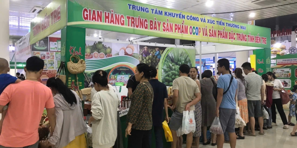 Doanh nghiệp Bến Tre tổ chức tham gia trưng bày, giới thiệu sản phẩm tại  Hội chợ hàng Việt Đà Nẵng 2025 - Tôn vinh sản phẩm OCOP 