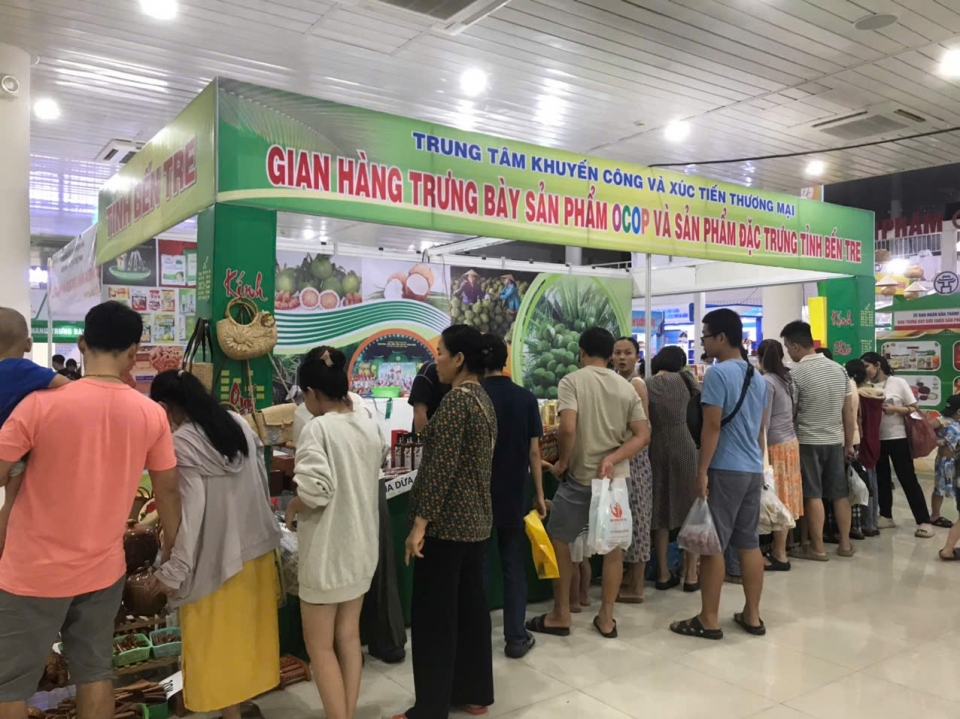 Doanh nghiệp Bến Tre tổ chức tham gia trưng bày, giới thiệu sản phẩm tại  Hội chợ hàng Việt Đà Nẵng 2025 - Tôn vinh sản phẩm OCOP 