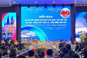 Diễn đàn kết nối giao thương xuất nhập khẩu nông, lâm, thủy sản Việt Nam – Trung Quốc (Móng Cái – Đông Hưng) năm 2023
