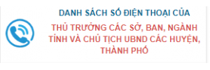 Danh sách số điện thoại đường dây nóng