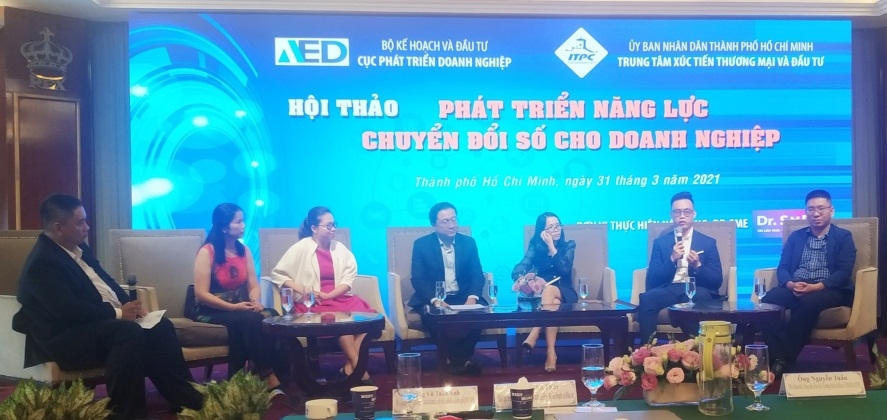 Hội thảo Phát triển năng lực chuyển đổi số cho doanh nghiệp tại Thành phố Hồ Chí Minh