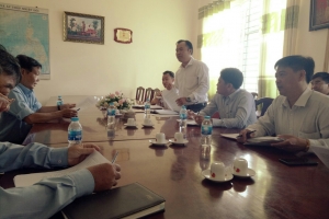 Sở Công Thương Làm việc với các huyện, thành phố về tình hình các cụm công nghiệp trên địa bàn tỉnh 