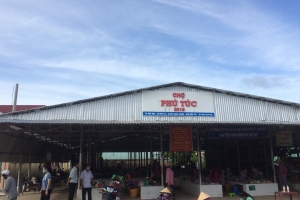 Kết quả thẩm định tiêu chí về cơ sở hạ tầng thương mại nông thôn tại xã Phú Túc - huyện Châu Thành