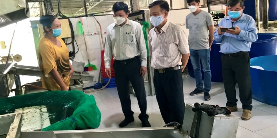 Bến Tre – Nghiệm thu đề án Khuyến công quốc gia năm 2021