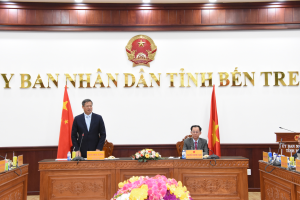 Tiếp và làm việc với Đoàn của Tổng Lãnh sự quán nước Cộng hòa nhân dân Trung Hoa tại Thành phố Hồ Chí Minh