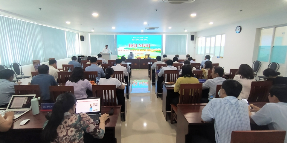 Hội nghị tổng kết hoạt động năm 2022  và triển khai Kế hoạch ngành công thương năm 2023