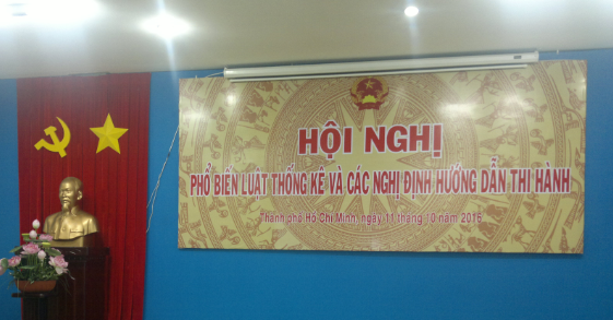 Hội nghị phổ biến, triển khai Luật Thống kê