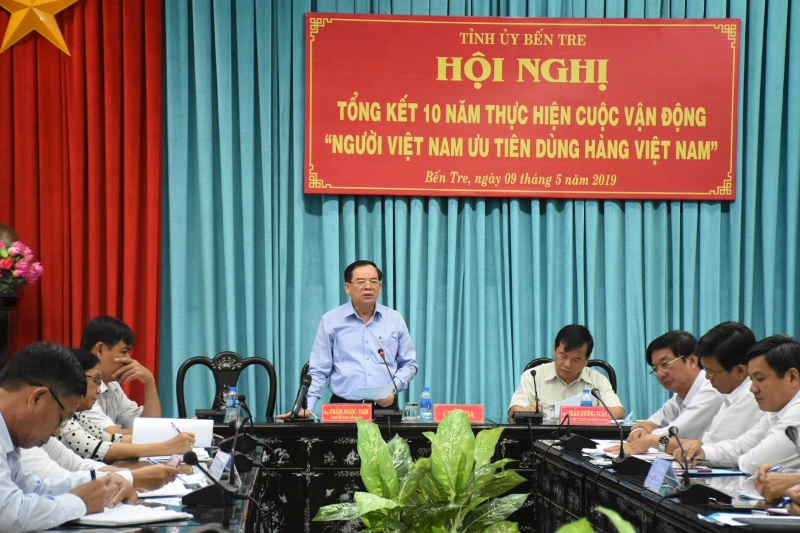 Hội nghị tổng kết 10 năm thực hiện cuộc vận động “Người Việt Nam ưu tiên dùng hàng Việt Nam”