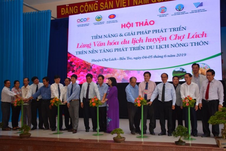 Bến Tre tập trung xây dựng Làng Văn hóa Du lịch huyện Chợ Lách