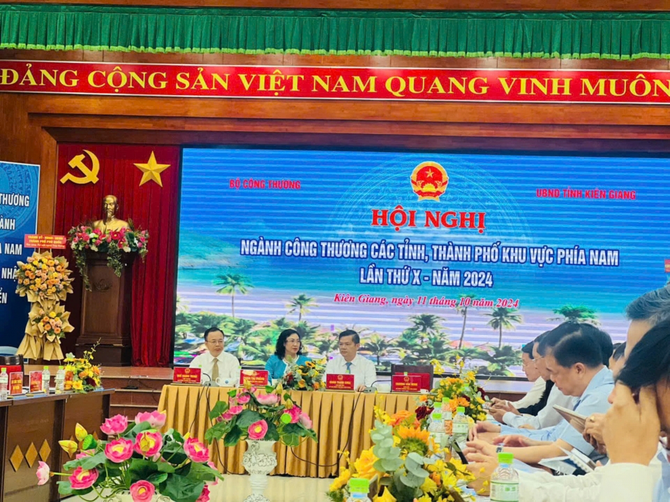 Hội nghị ngành Công Thương các tỉnh, thành phố khu vực phía Nam lần thứ X, năm 2024